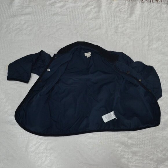 Crewcuts boys quilted barn jacket, navy blue, size 4-5 - Picture 4 of 6